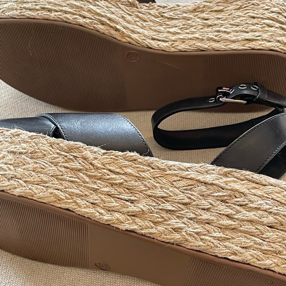 SEYCHELLES Leather Platform Espadrille Sandals Women’s Size 7.5 - NEW IN BOX - Picture 5 of 6